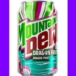 NEW 12oz Mtn Dew Dragon Fruit SODA Can Candle Candles Handcrafted in TN Jasmine